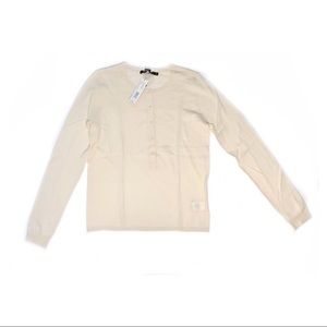 DKNY Sheer Long Sleeve